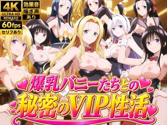 【4K60FPS】爆乳バニーたちとの秘密のVIP性活