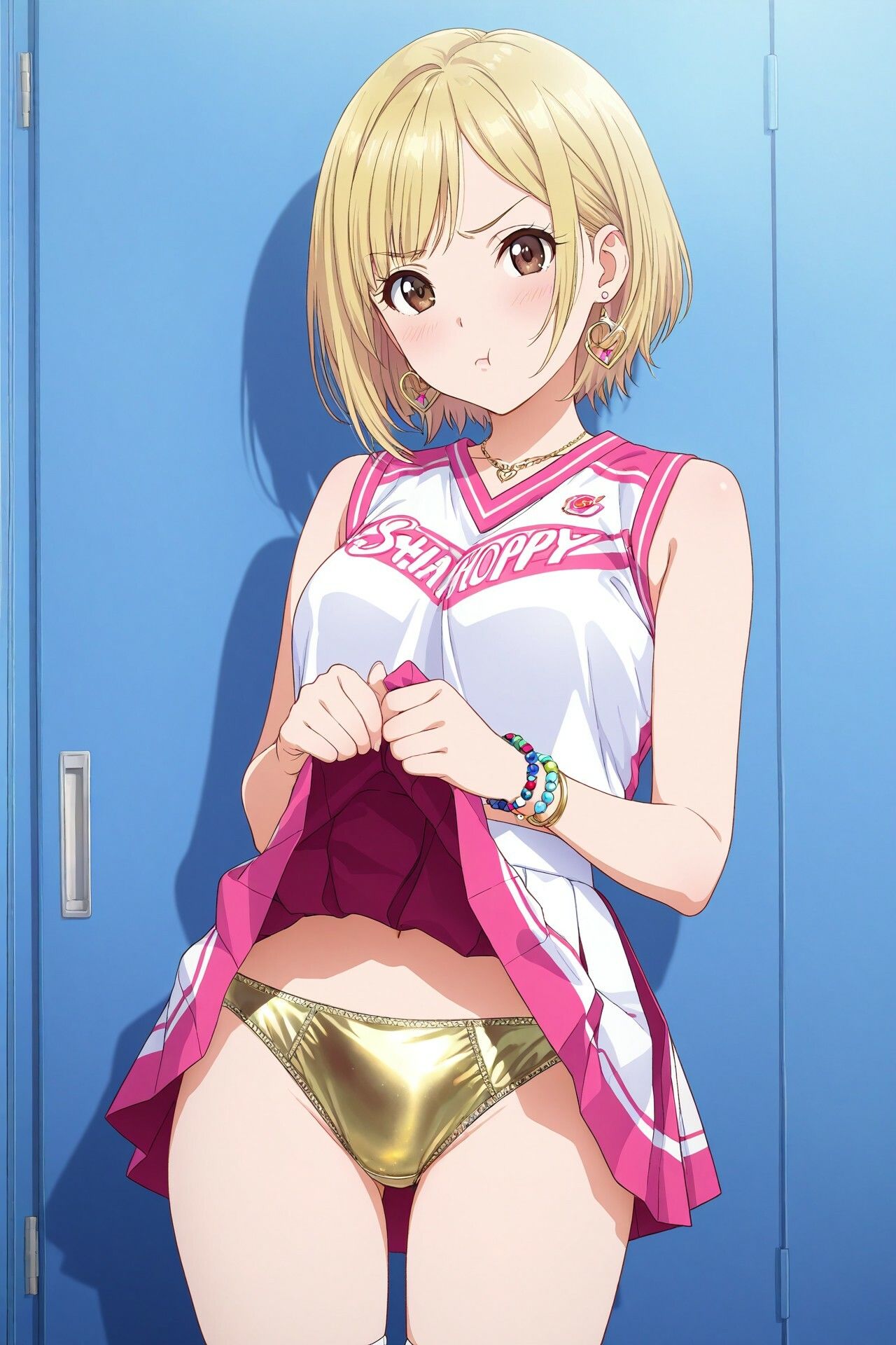 生パンチアガールのたくし上げ＆ハイキックパンチラ  Vol.2 サンプル画像 4