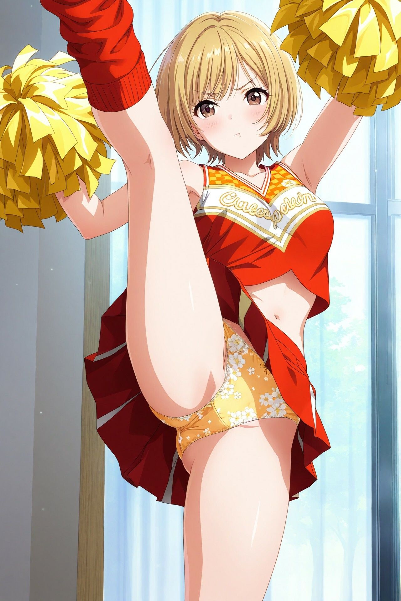 生パンチアガールのたくし上げ＆ハイキックパンチラ  Vol.2 サンプル画像 5