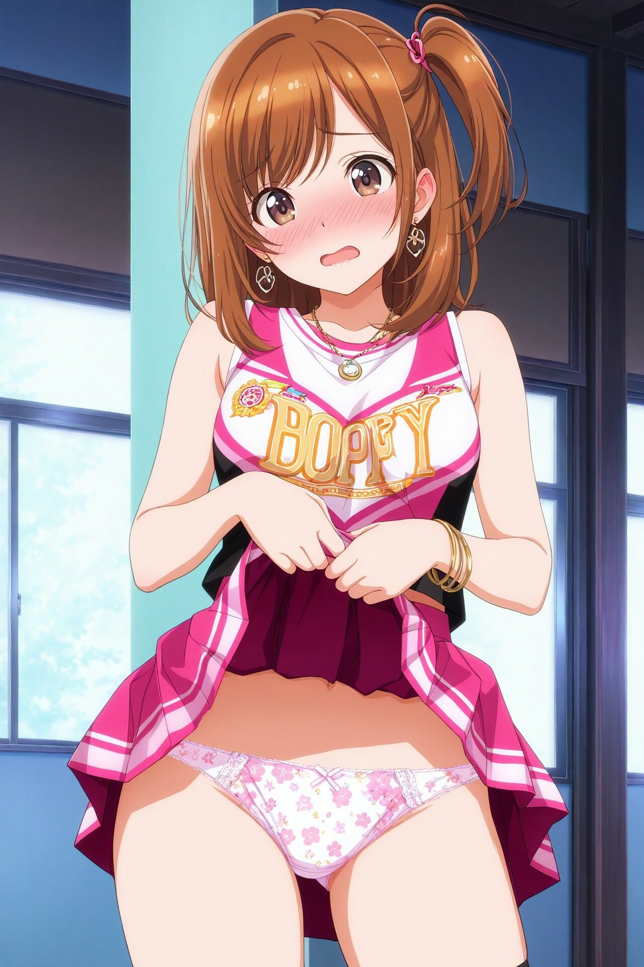 生パンチアガールのたくし上げ＆ハイキックパンチラ  Vol.2 サンプル画像 6