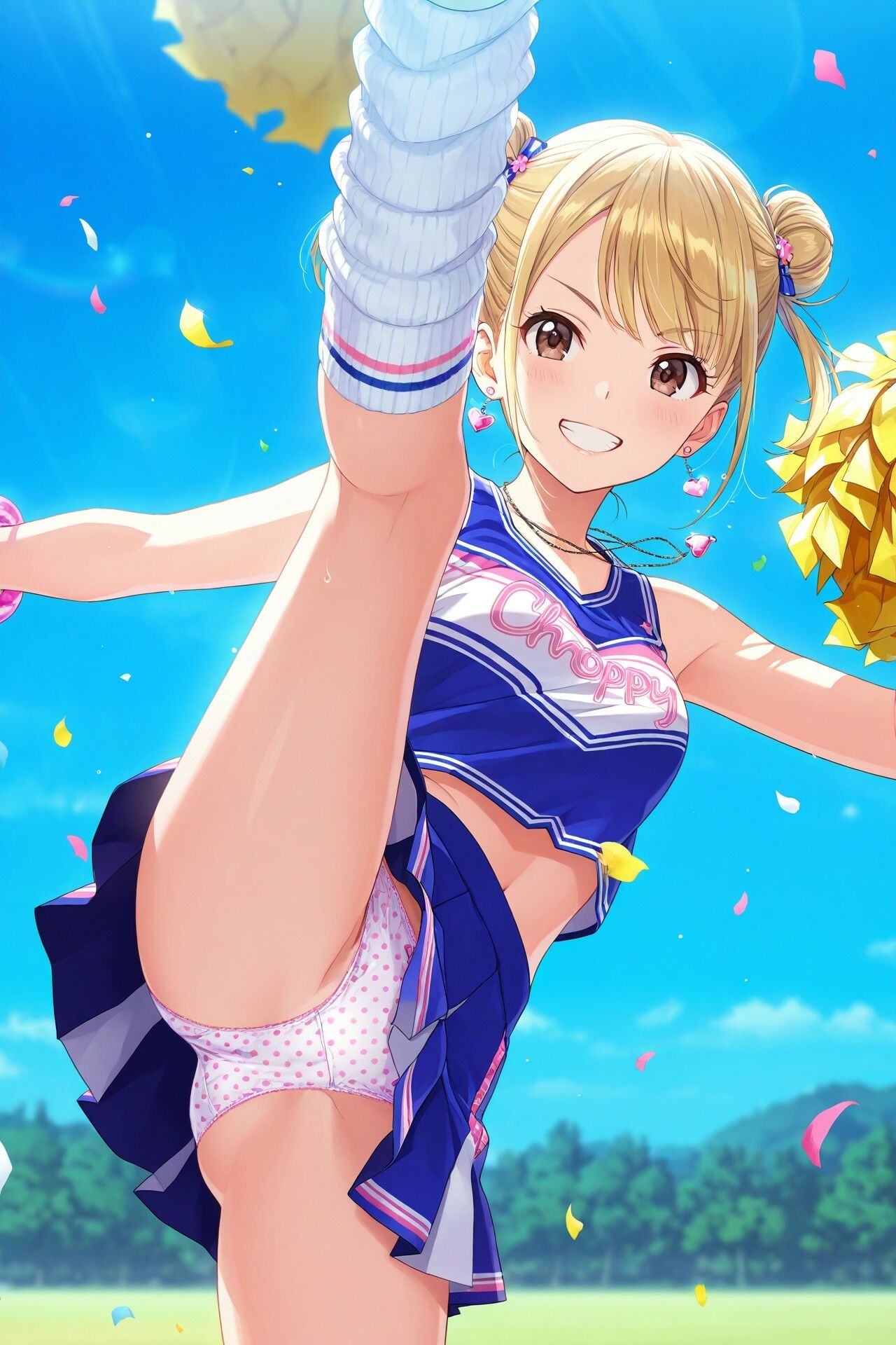 生パンチアガールのたくし上げ＆ハイキックパンチラ  Vol.2 サンプル画像 9