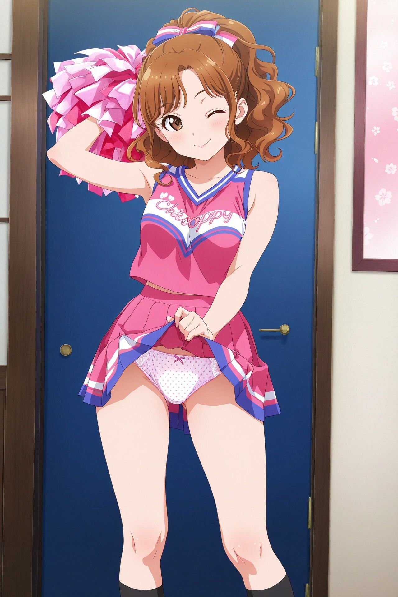 生パンチアガールのたくし上げ＆ハイキックパンチラ  Vol.2 サンプル画像 10