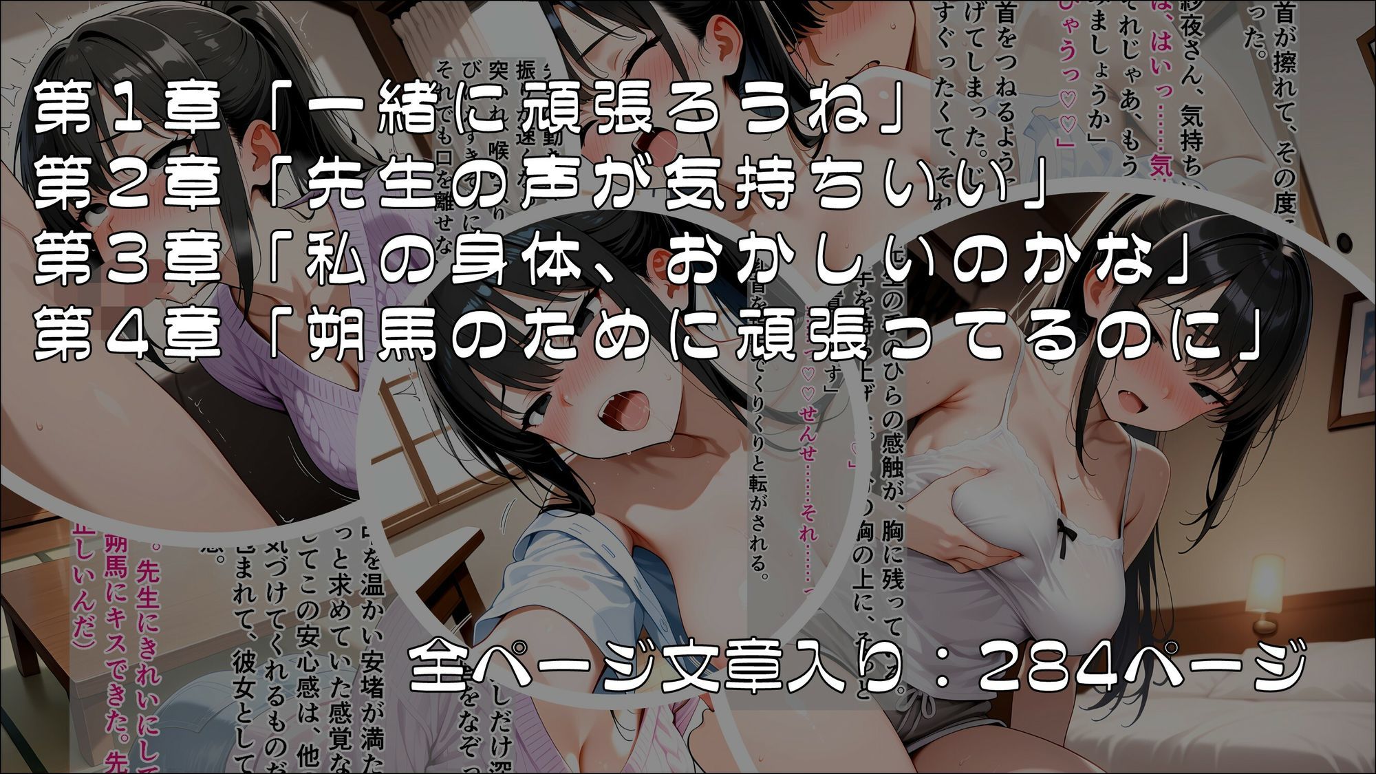 彼氏が問題集を解いている隣の部屋で、私は催●で先生のものになりました_前編