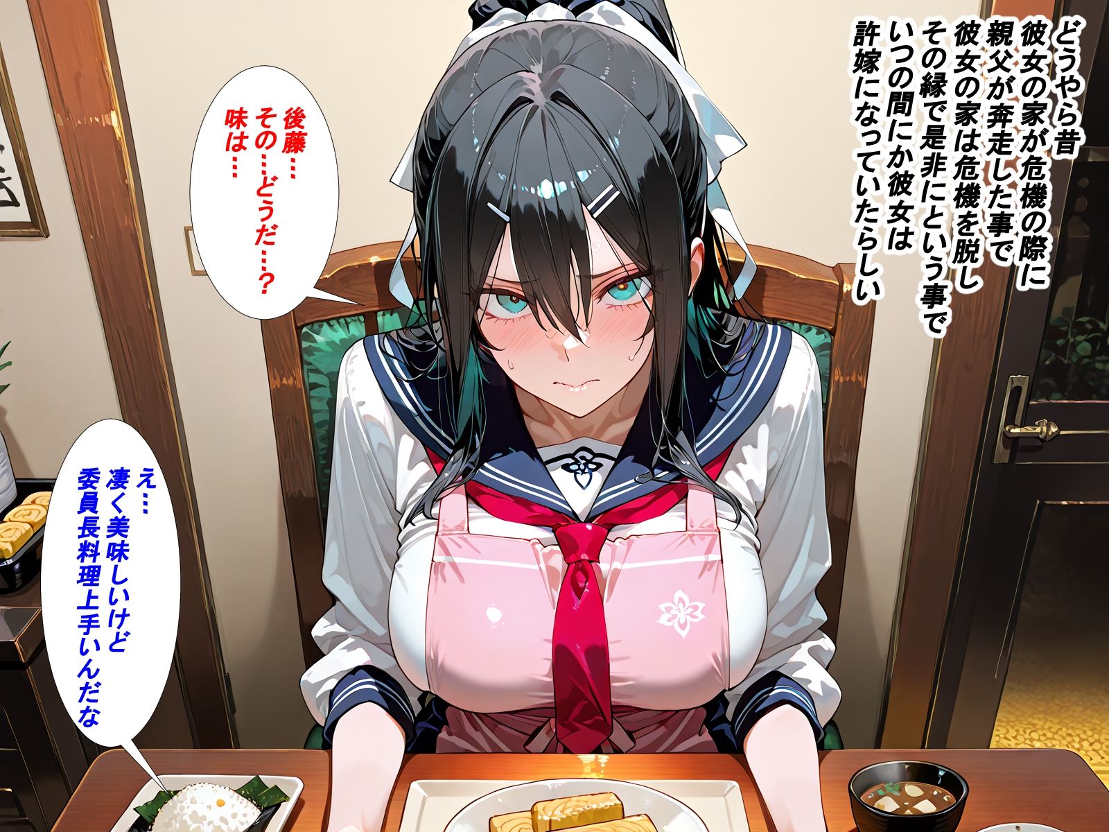 生真面目で凛々しい許嫁はアナルで性処理してくれる