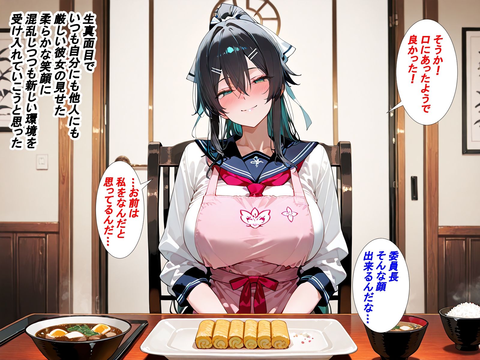 生真面目で凛々しい許嫁はアナルで性処理してくれる