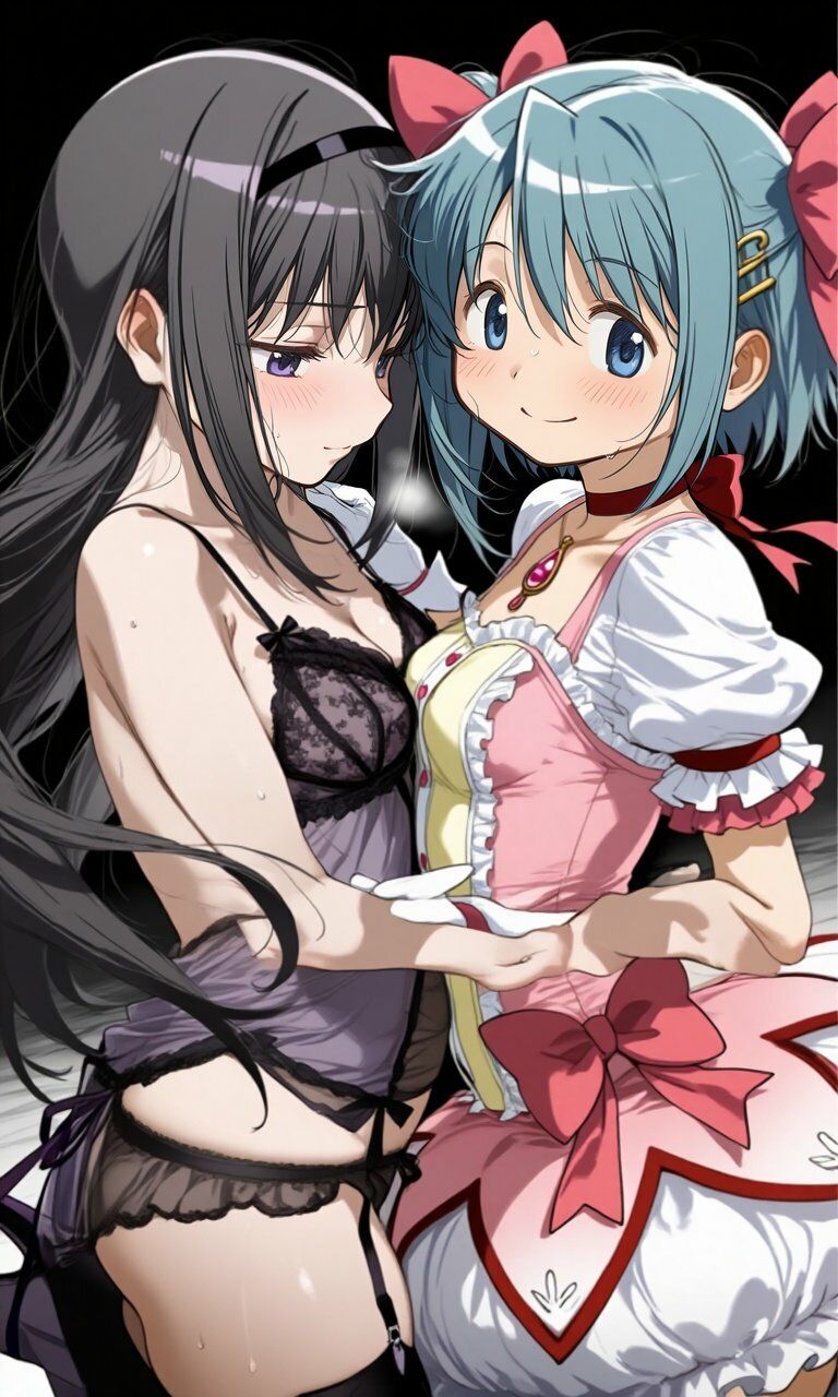 暁美ほむらと美樹さやかがイチャイチャする本