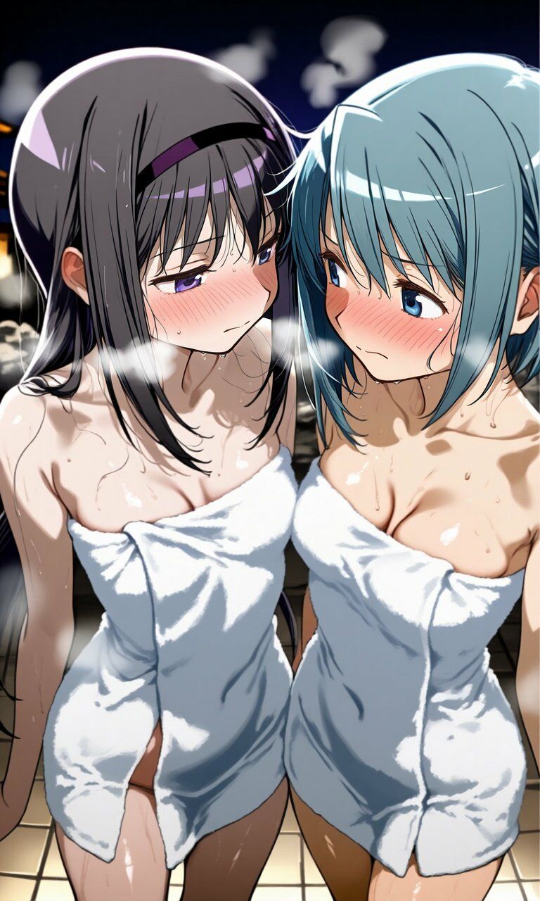 暁美ほむらと美樹さやかがイチャイチャする本