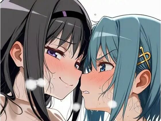 暁美ほむらと美樹さやかがイチャイチャする本  シャワー編の表紙