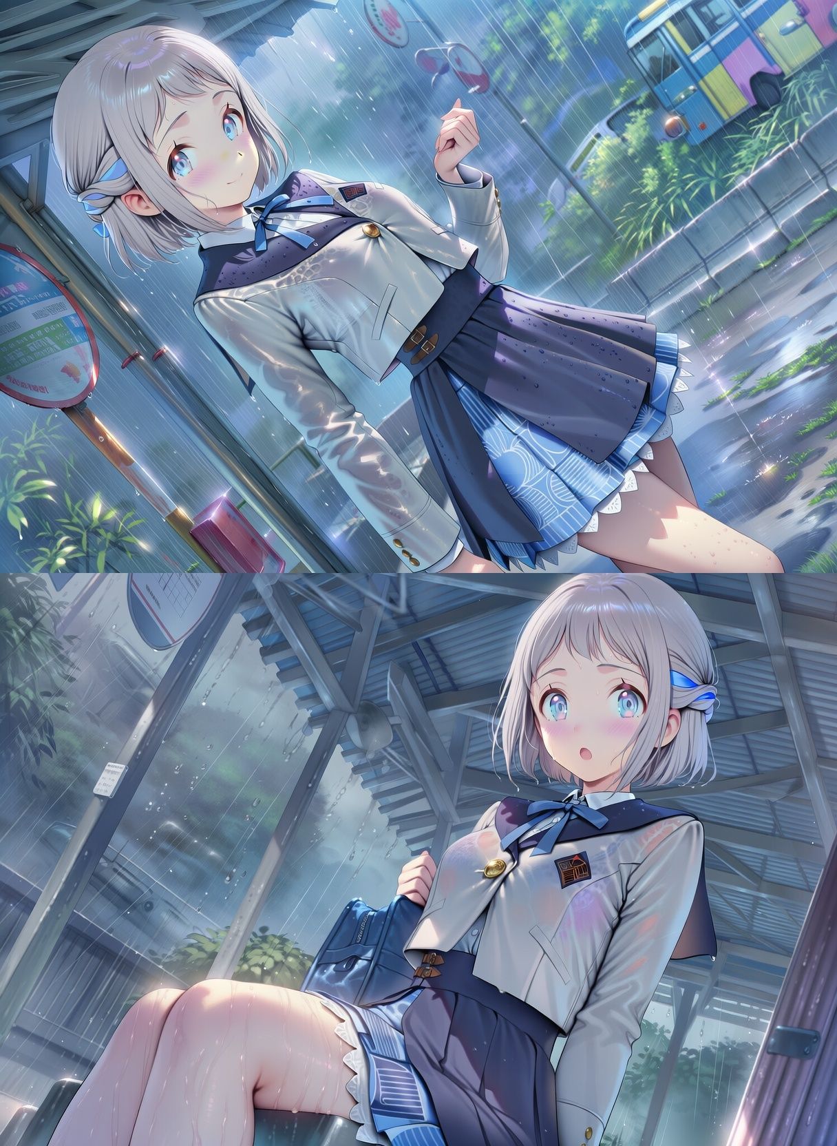 雨の日のリーリヤをお持ち帰り