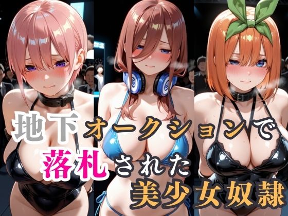 地下オークションで落札された美少女奴●の表紙