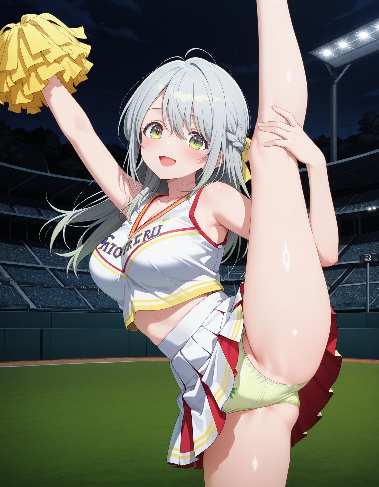 チアガールのパンチラ2