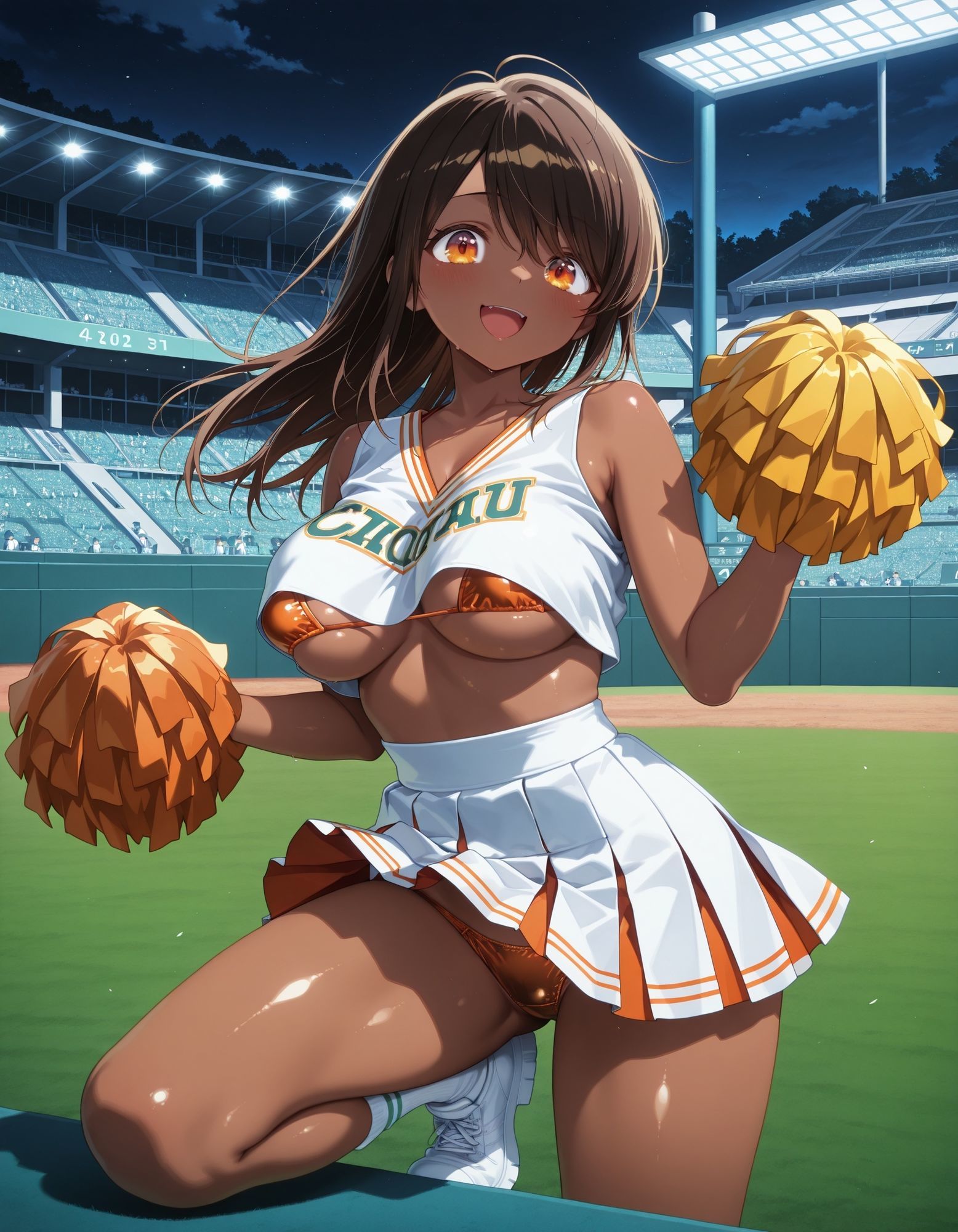 チアガールのパンチラ2