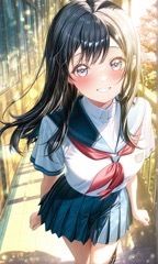 穂花ちゃんイラスト集【制服編】153枚 画像1