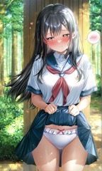 穂花ちゃんイラスト集【制服編】153枚 画像2