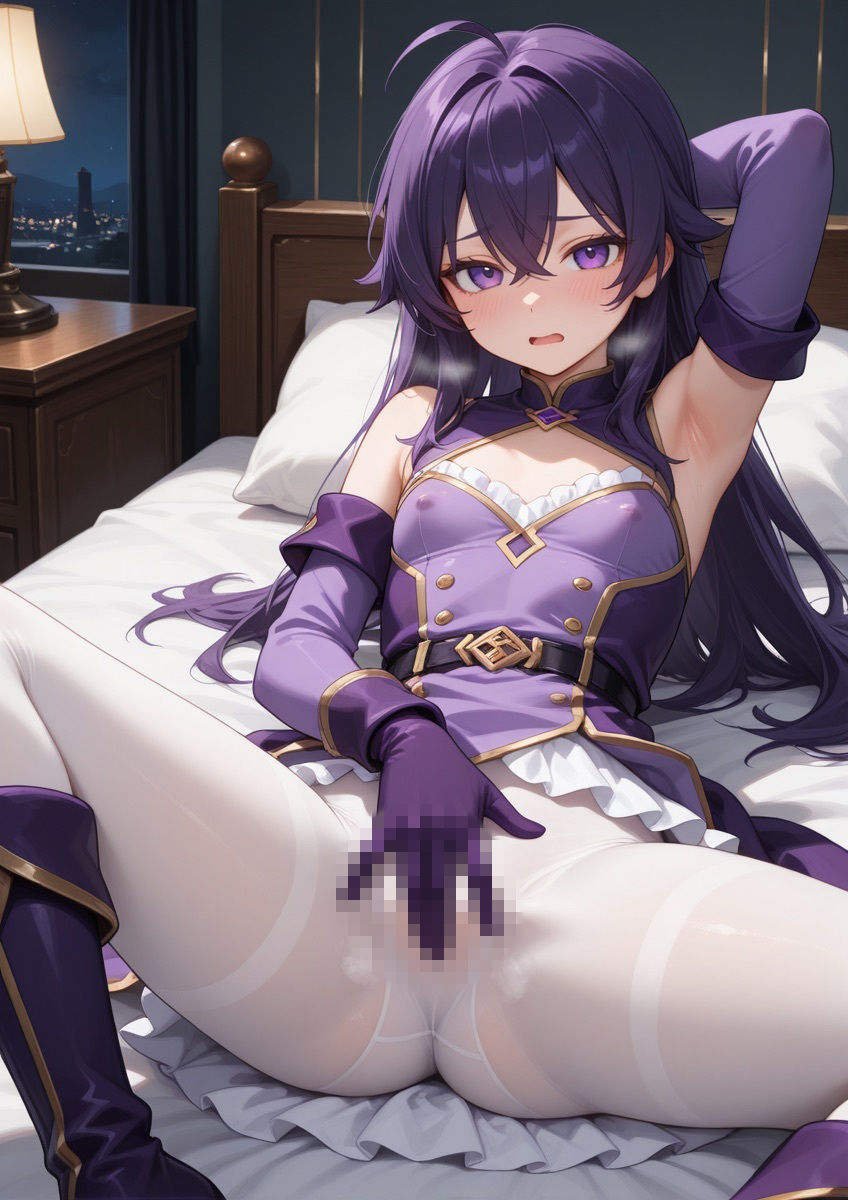 ミリタリー風の衣装の女の子がセクシーポーズで押し倒されてるやつ 1 画像5