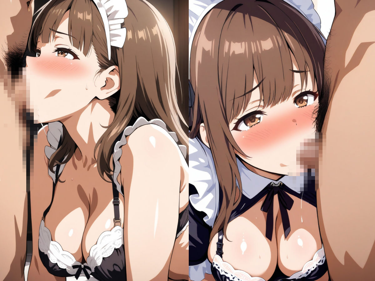 メイドさんとご主人様の本気交尾な500発！ 画像7