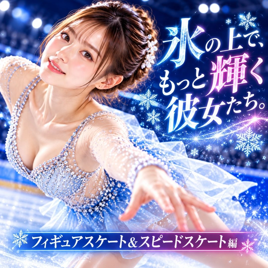 透視メガネ Vol.3 -もしも氷上美女の服の向こう側が見えたら- 画像1
