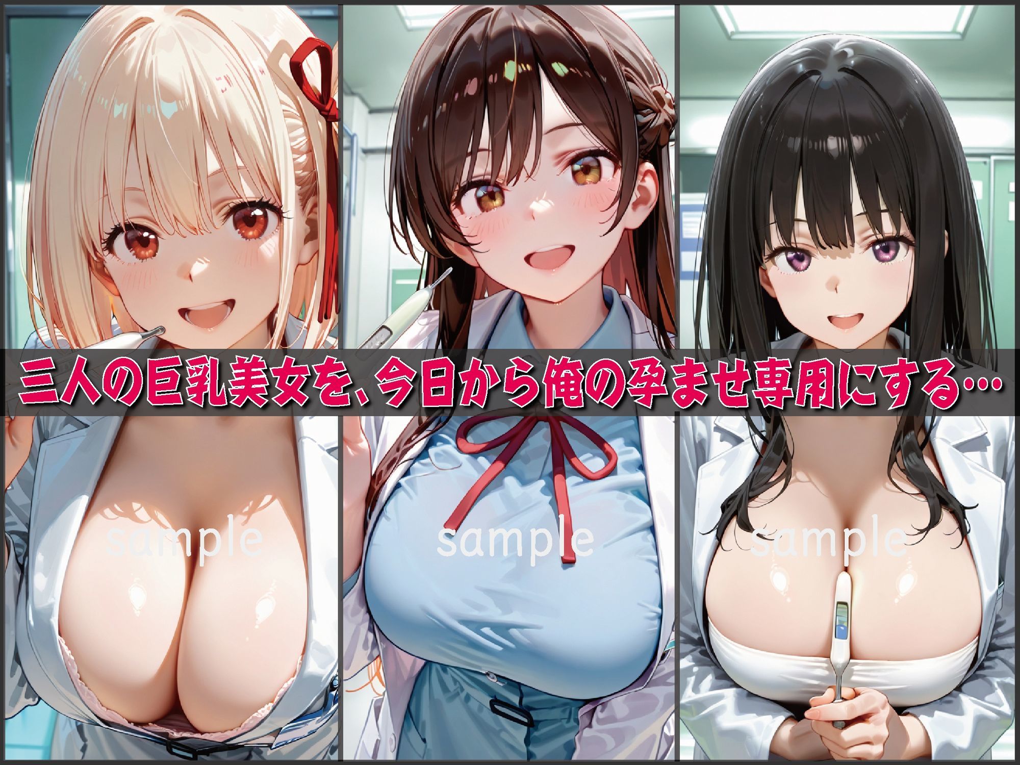 悪戯から始まる美人女医の妊娠調教【豪華CG500枚収録】3