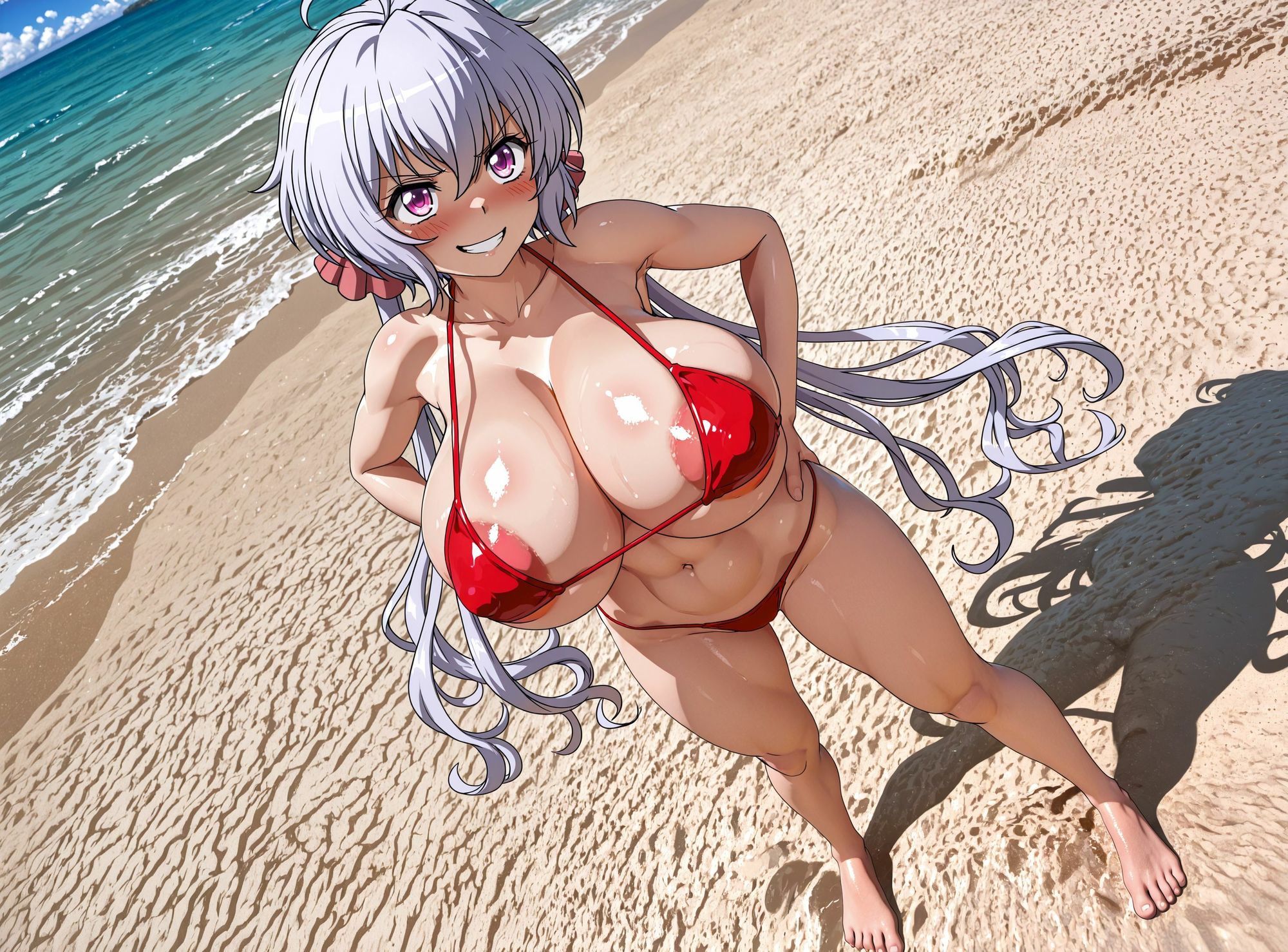 戦姫絶唱!S.O.N.G.マイクロビキニ部 CHRIS編2 画像1