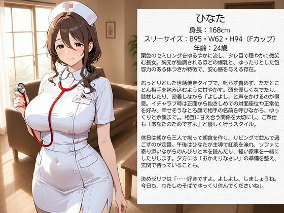 ラブラブご奉仕甘やかし彼女 ナース編 画像1