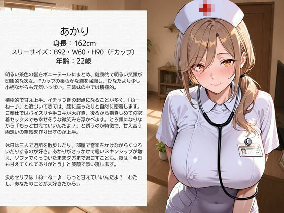 ラブラブご奉仕甘やかし彼女 ナース編 画像2