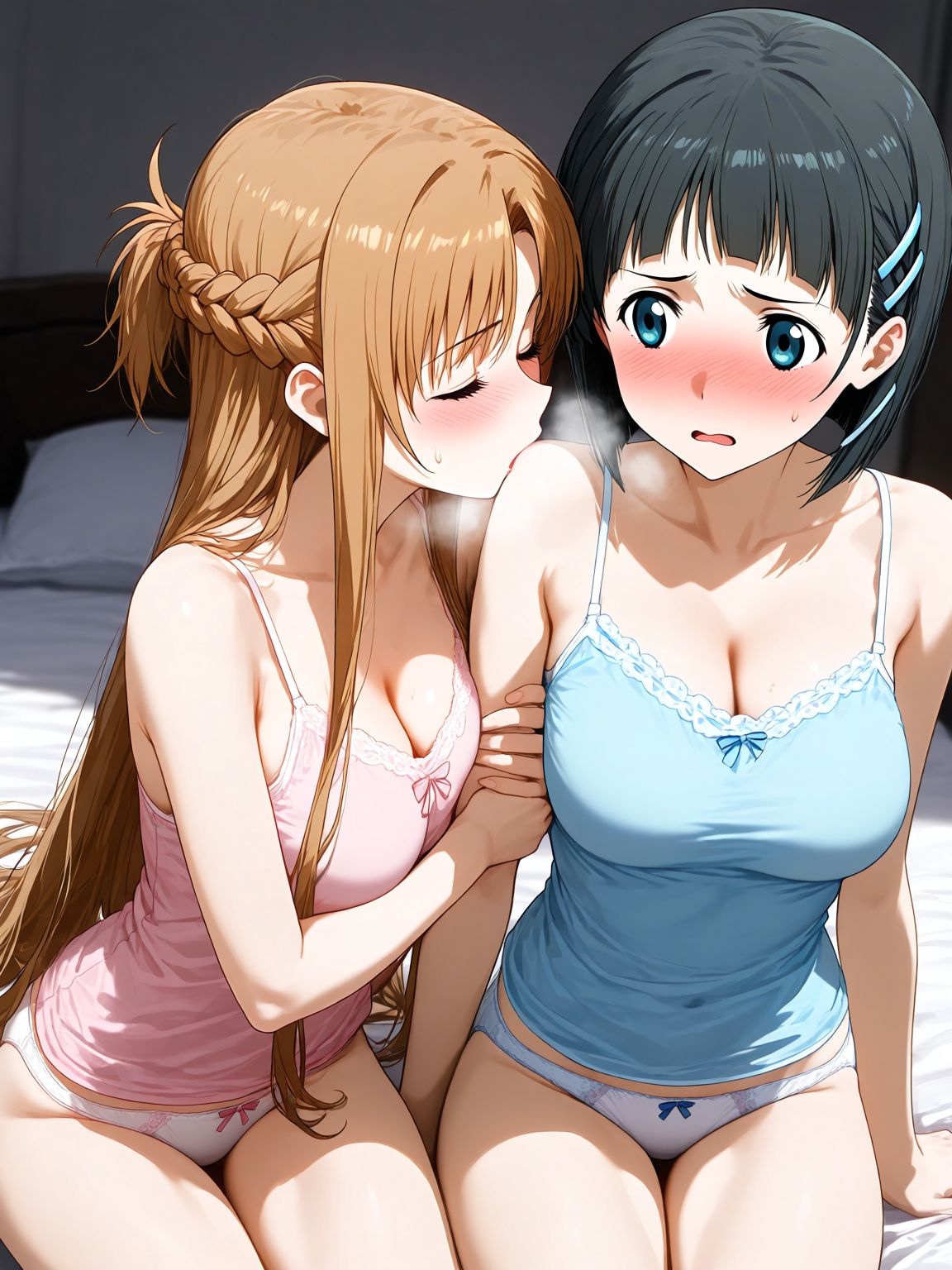 明日奈×直葉 画像2
