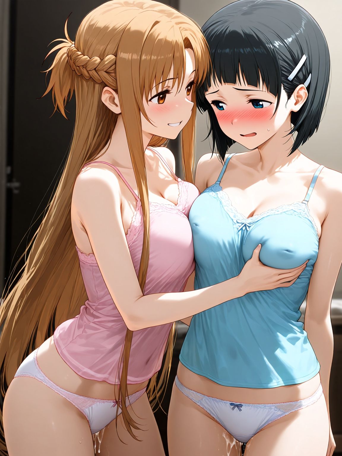 明日奈×直葉 画像4