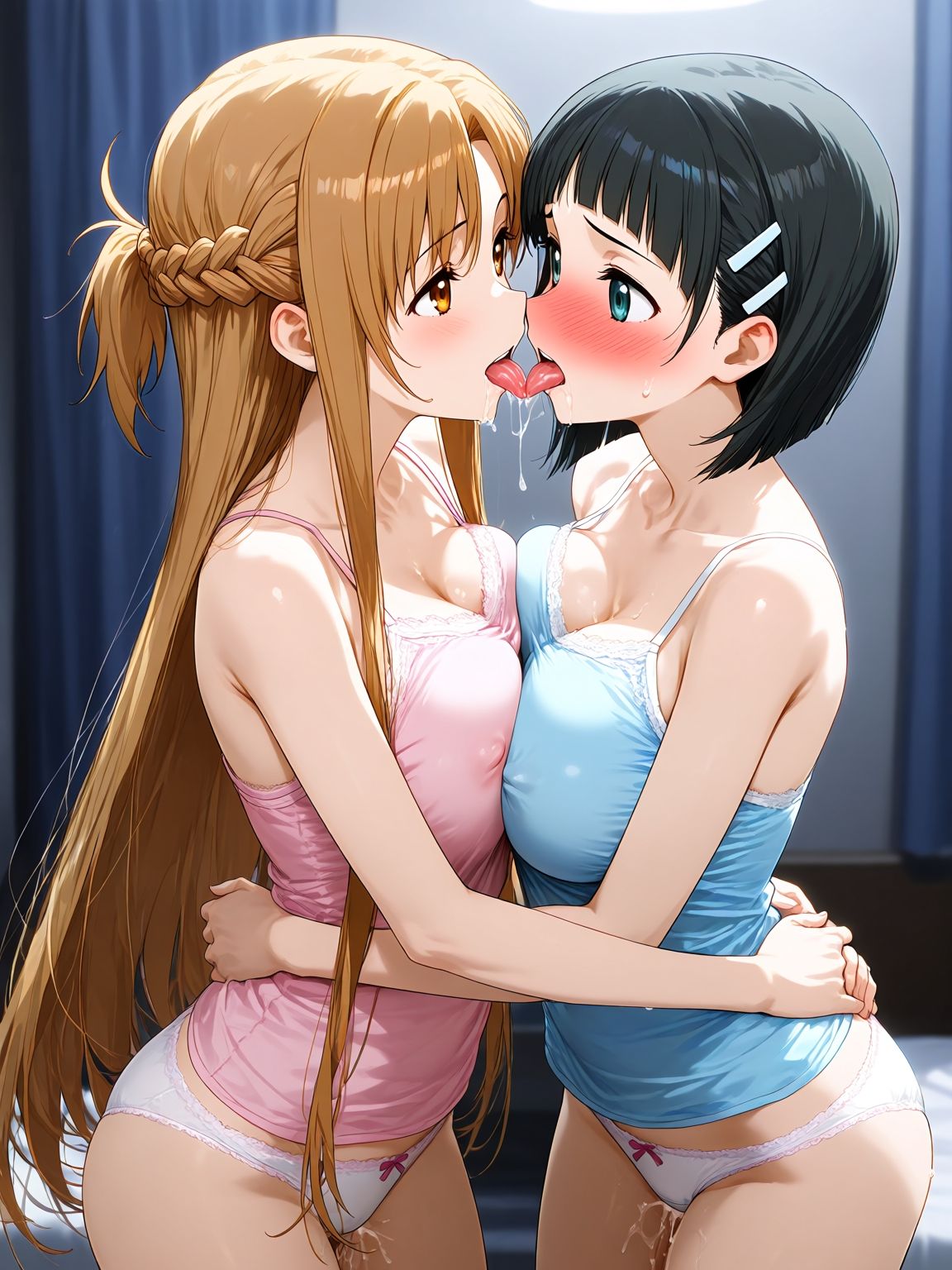 明日奈×直葉 画像5
