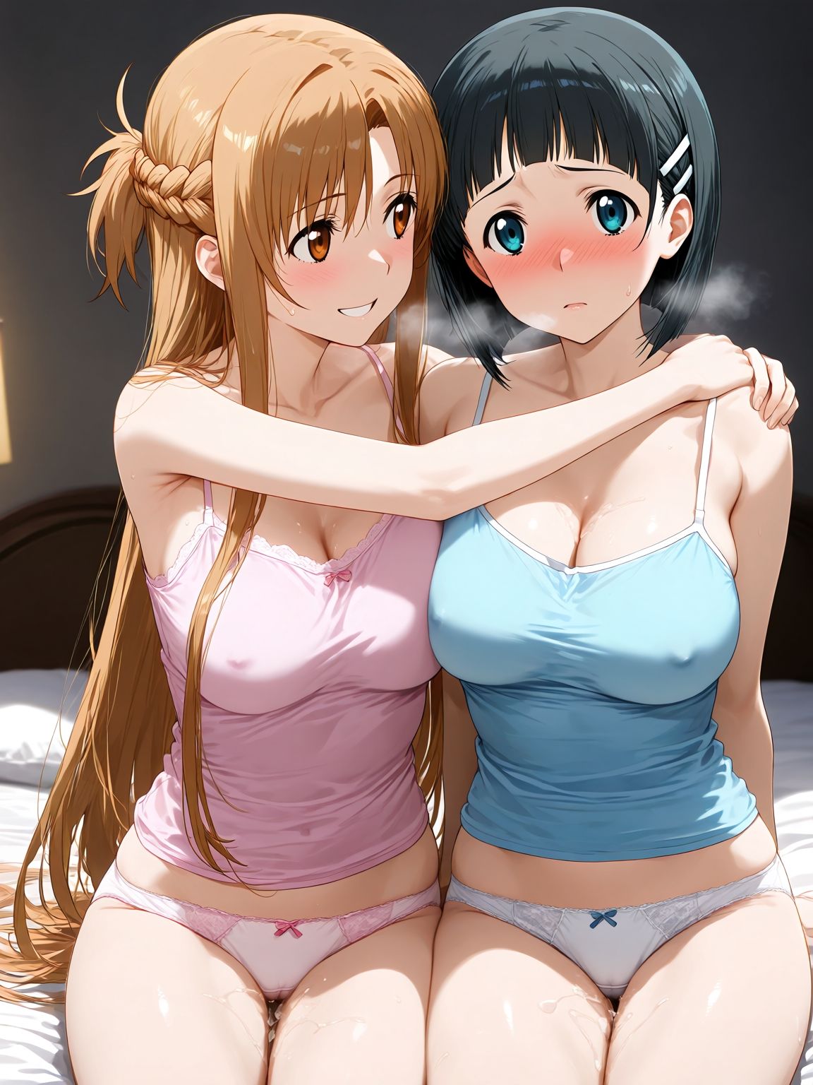 明日奈×直葉 画像8