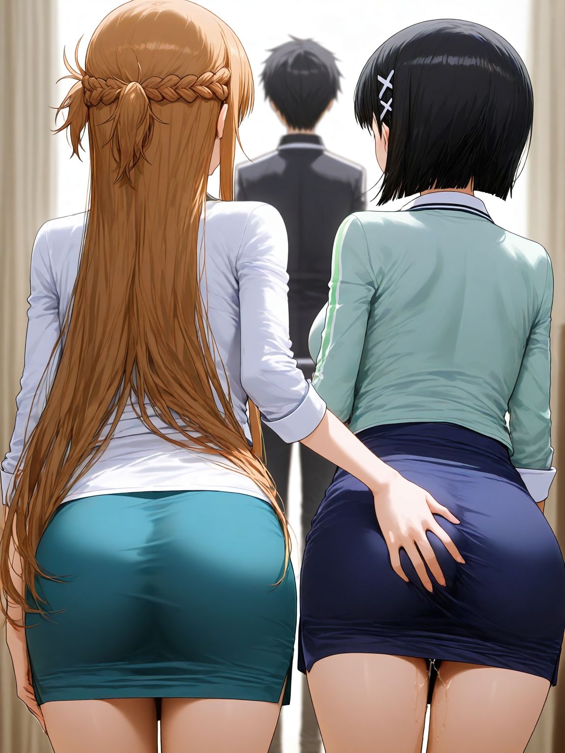 明日奈×直葉 画像10