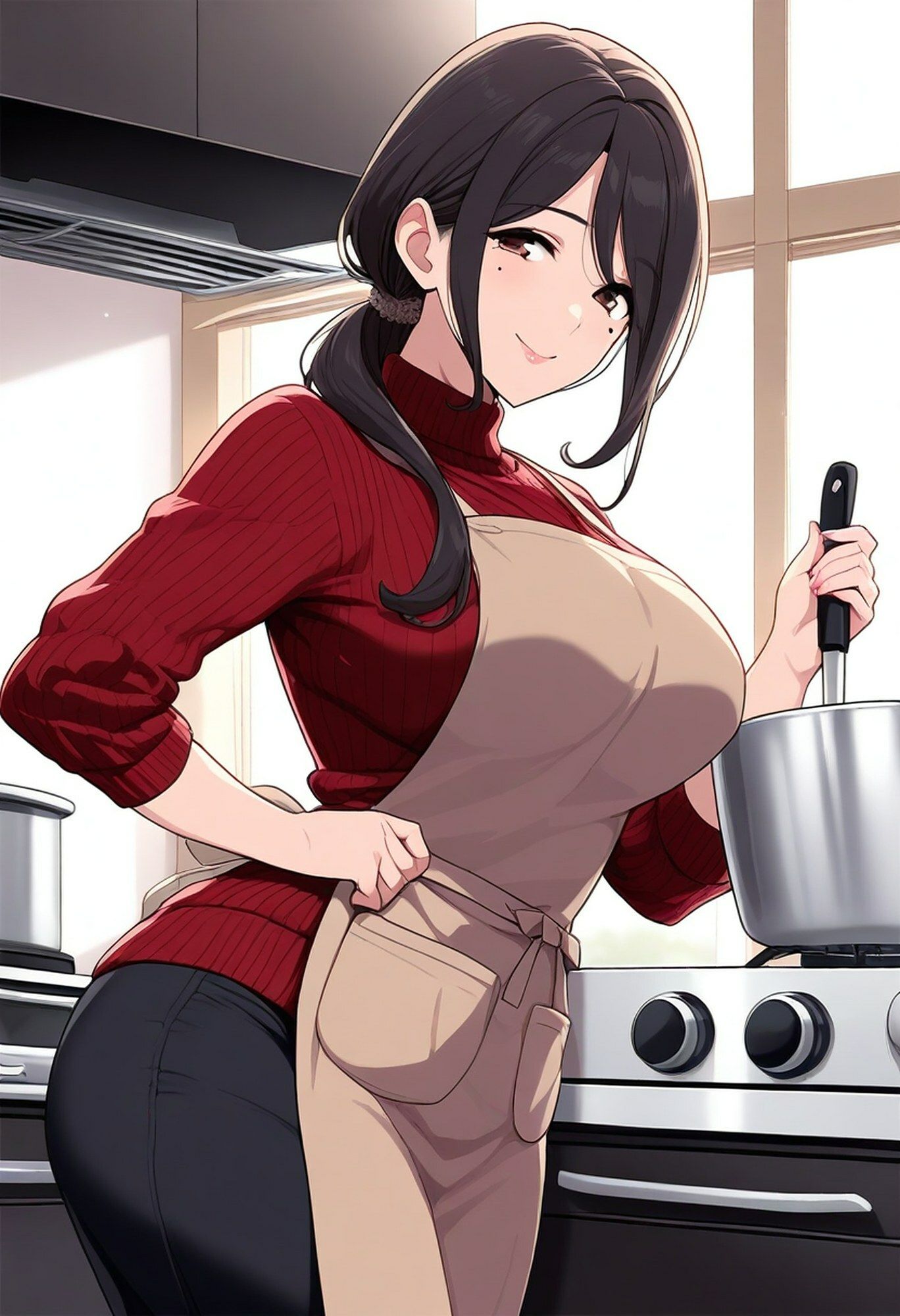 旦那の留守に昼間からディルドで乱れる爆乳人妻・紗代（32）〜キッチン・寝室・お風呂で晒す淫らな素顔〜【CG353枚収録】 画像1