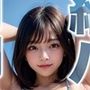 【AI生成】縞パン開脚娘 Vol.1 AI写真集