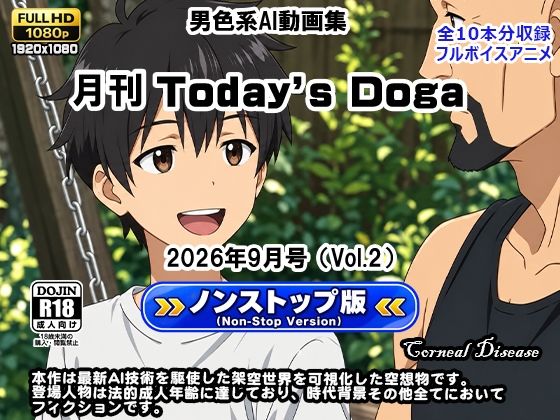 月刊 Today’s Doga 2026年9月号(Vol. 2)【10作品・ノンストップ版】