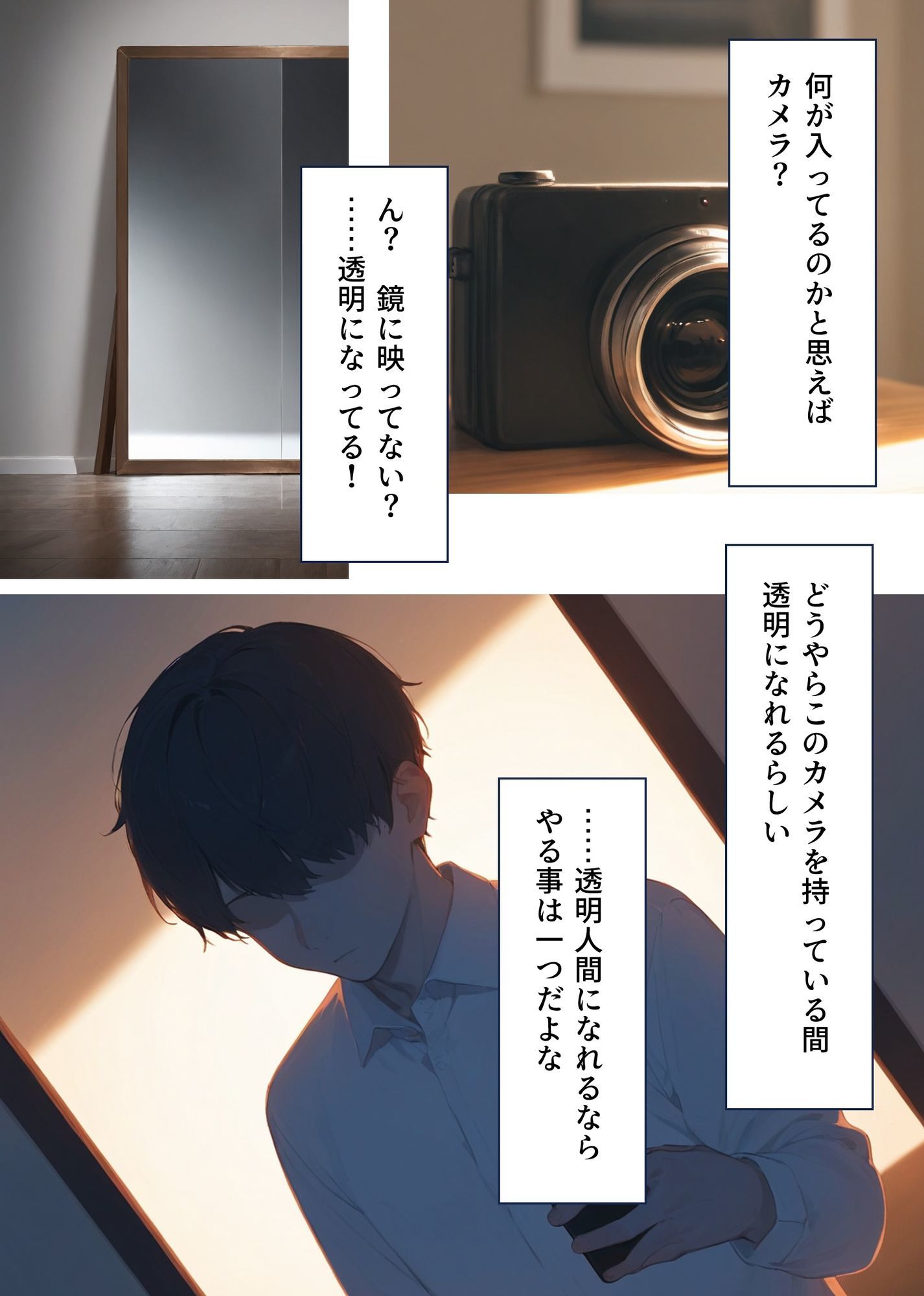復讐盗撮 透明になれるカメラを手にしたら