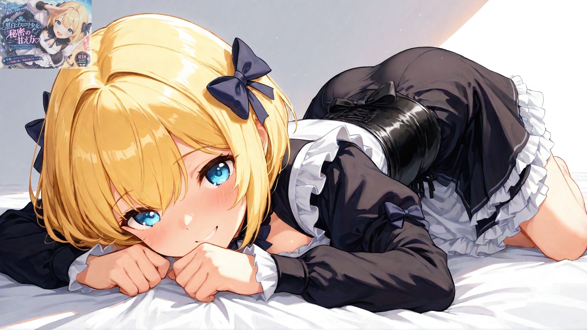 黒白ゴスロリ少女の秘密の甘え方 画像3