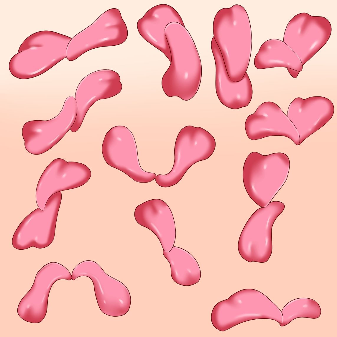 絡み舌素材 画像1