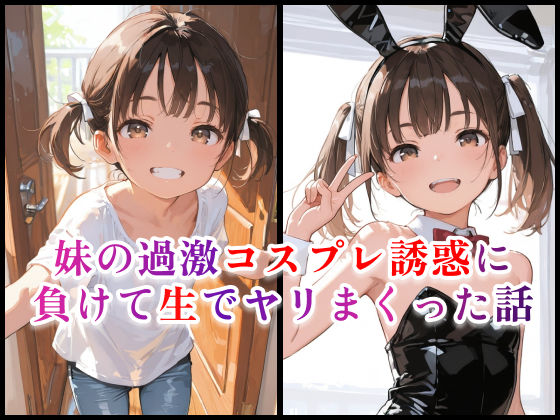 妹の過激コスプレ誘惑に負けて生でヤリまくった話