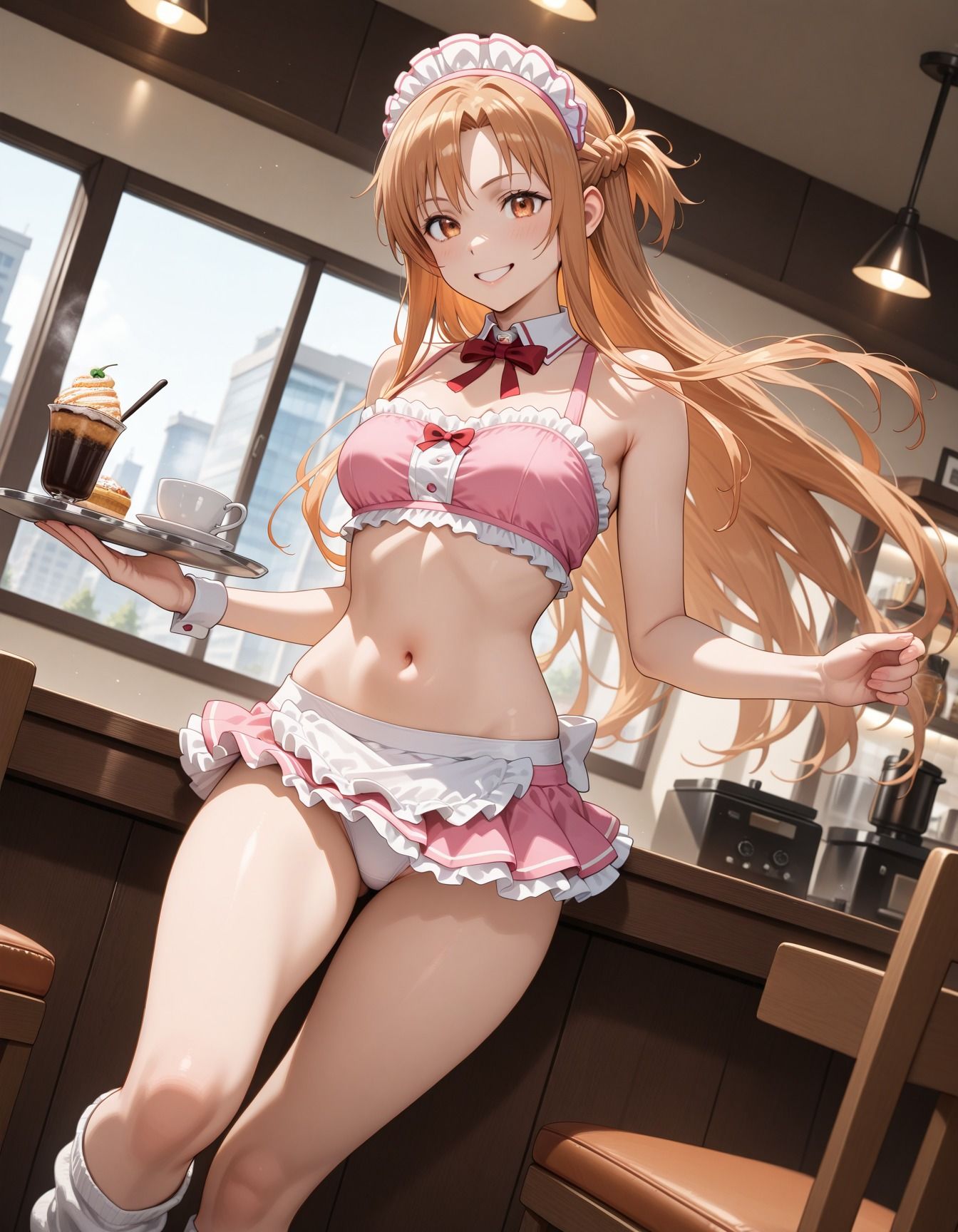 キモ男達に輪●されたカフェ店員 サンプル画像 1