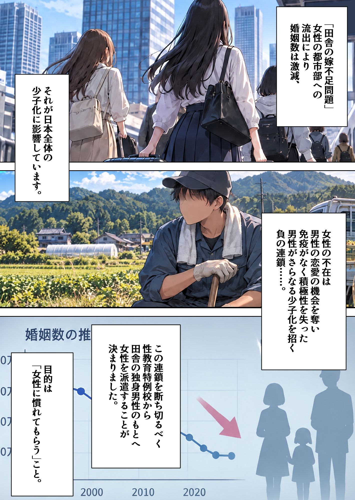 性教育学園X やりまくり！SEXボランティア編4 vol.66【セリフ入有】 サンプル画像1