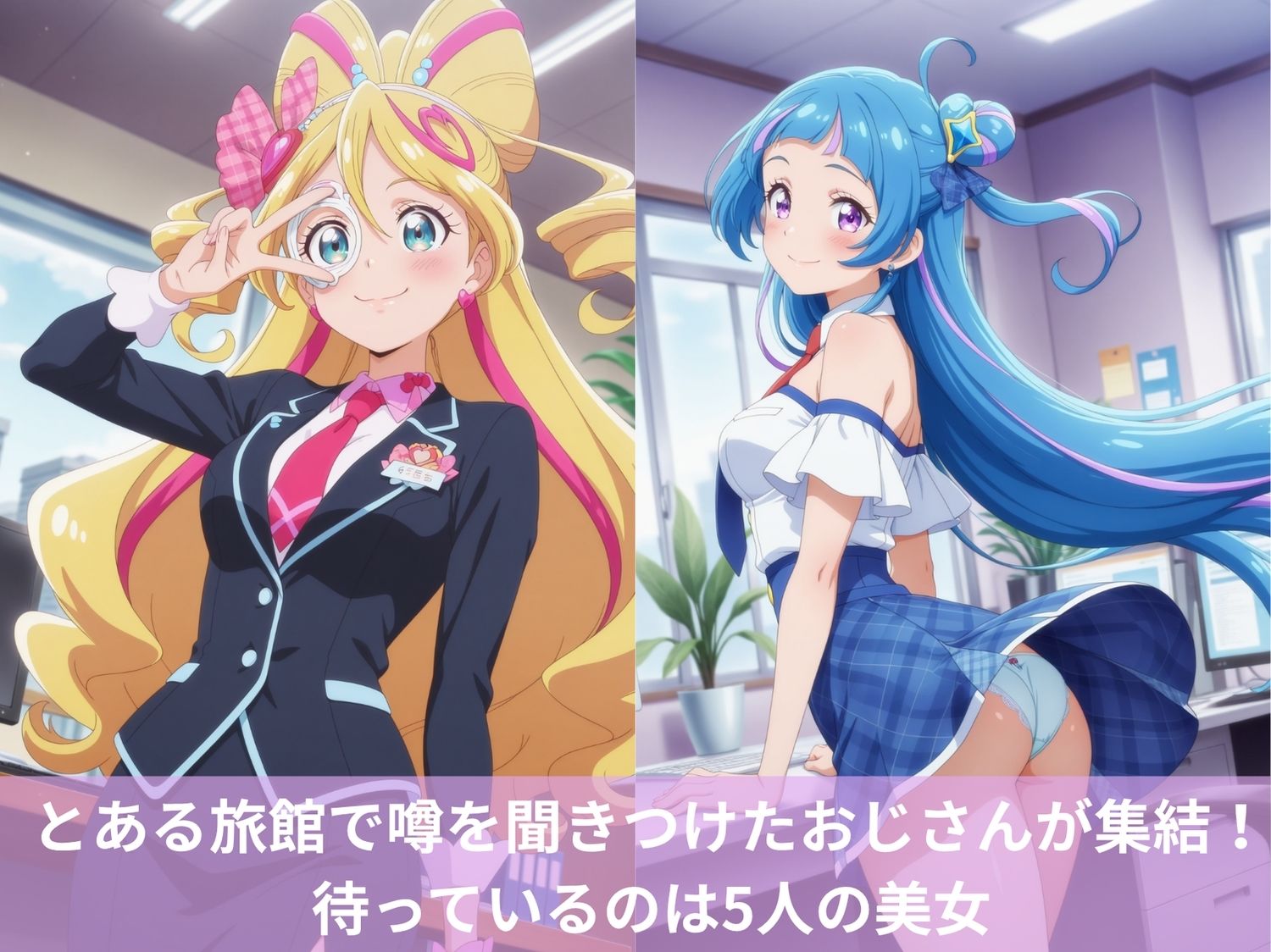 性欲へとバグった娘とハーレム旅館(キミとアイドルプリ●ュア♪)編 画像1