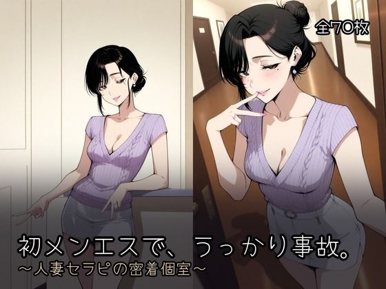 初メンエスで、うっかり事故の表紙