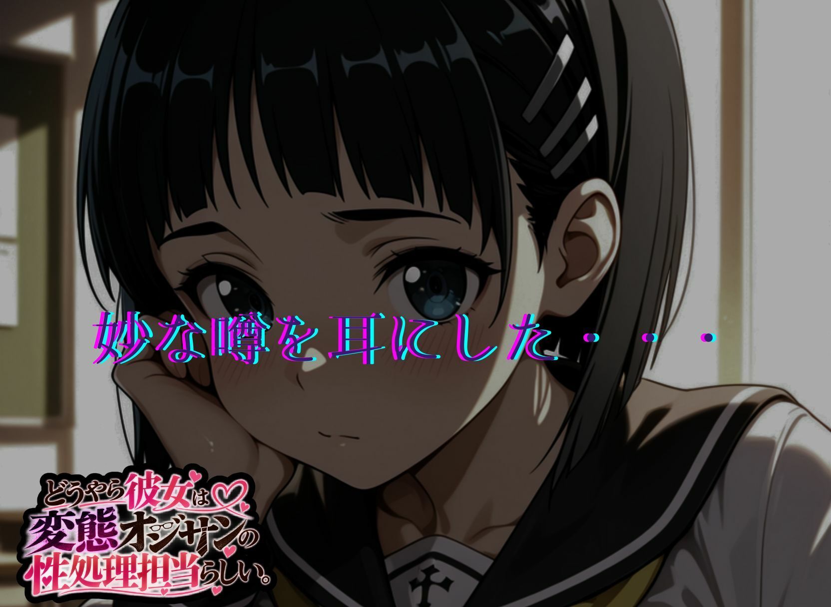 どうやら彼女は変態オジサンの性処理担当らしい。【桐ケ谷直葉編】 画像3