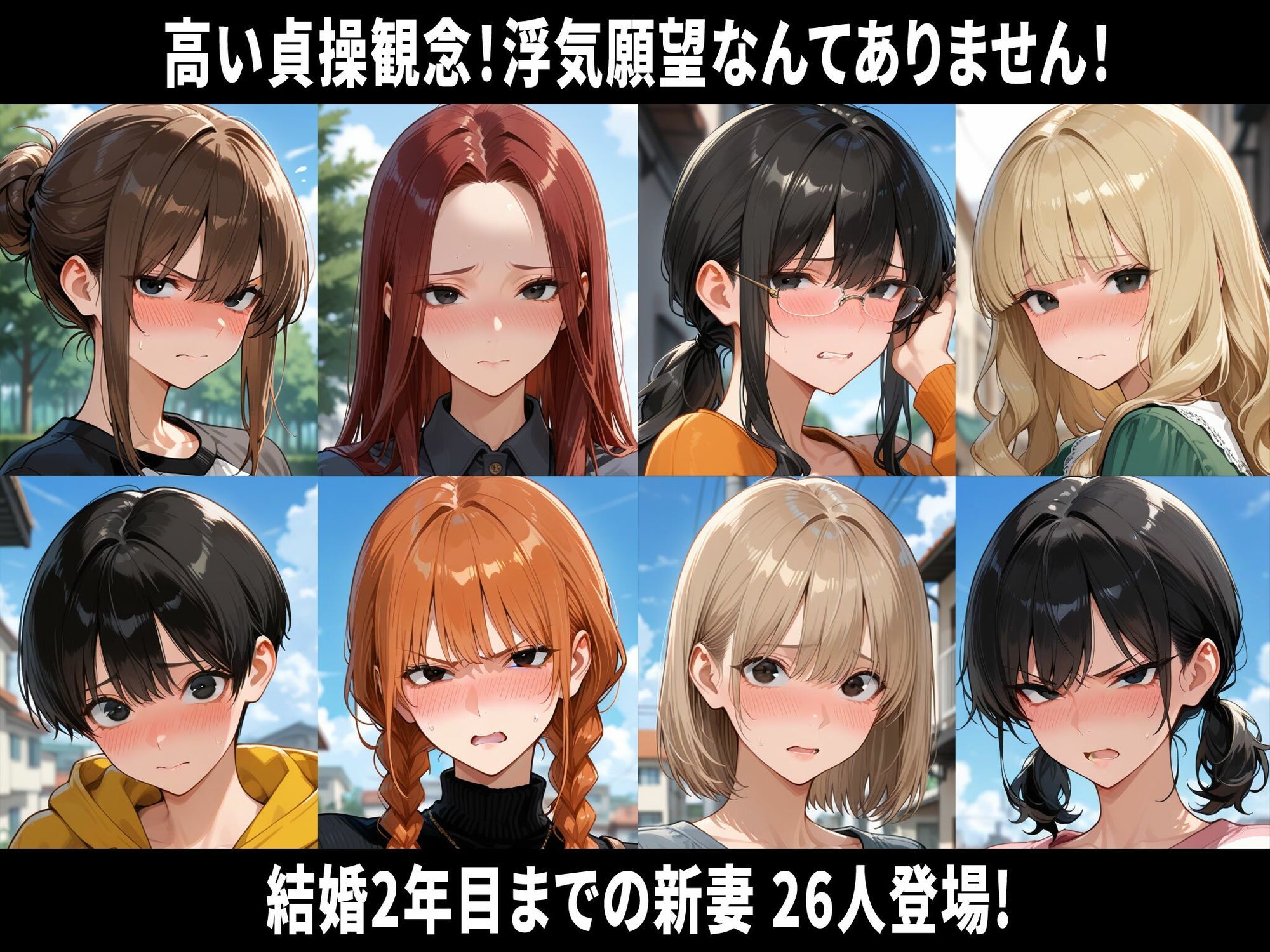巨乳新妻脅迫編 即堕ち3コマ 画像2