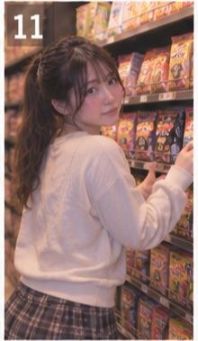 【ネカフェで密着】爆乳＆超ミニスカ娘のムチムチお尻激写！〜個室・通路・階段で無防備誘惑〜 376枚 画像8