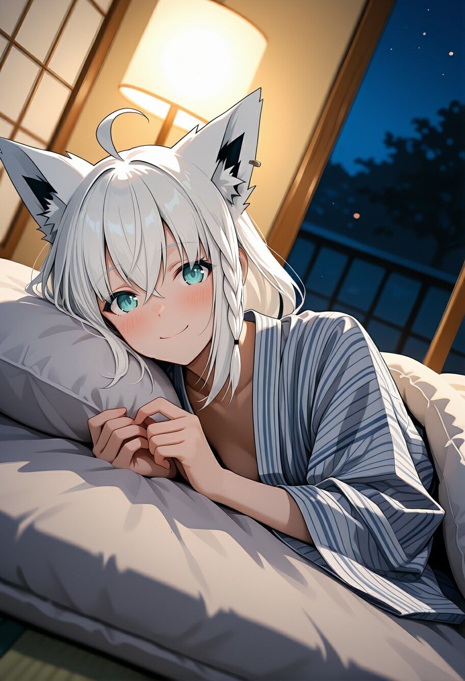 Vtuberと温泉デート 〜白上フ〇キ〜7