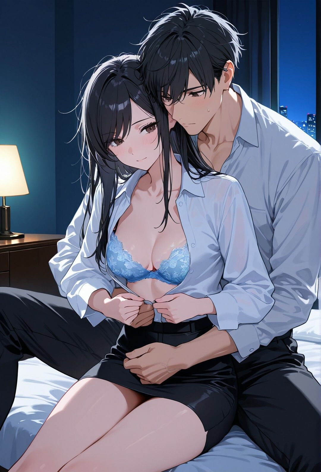 【執拗クンニ×連続絶頂×顔面騎乗】同じ会社の4組、今夜だけは逃げられない サンプル2
