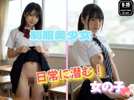 制服美少女  日常に潜む！女の子