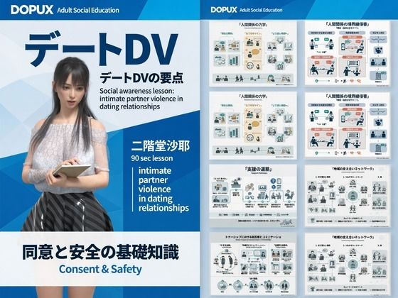 【△20】パンチラガチャ★二階堂 沙耶 大学に進学し強豪予備校『DOPUX（ドピュックス）』で社会人向け講座（性犯罪）を教える名物講師に！（Vol.036:デートDV）