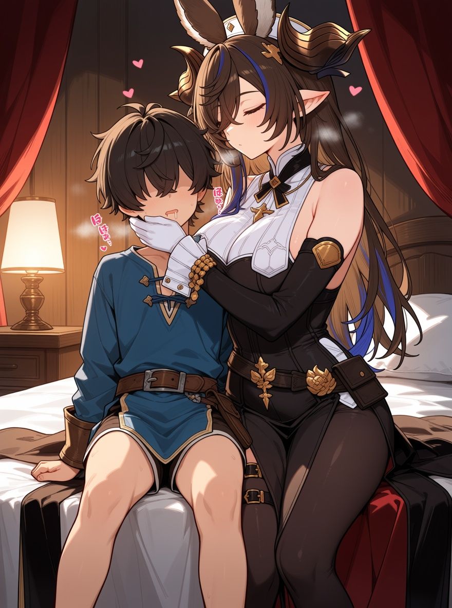 ガレヲン催●？ 〜可愛い小間使いに案内された宿屋で…（はーと）〜 母性たっぷりの甘やかし夜伽（はーと） 画像2