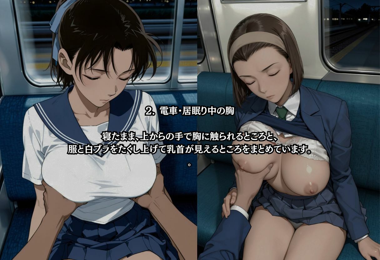 〜危険な通学路に忍び寄る影〜 電車痴● 画像2
